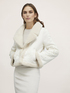Bestickte Jacke Giacca in Lammfell-Optik image number 0