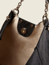 Medium-size snakeskin print faux-leather tote bag image number 4