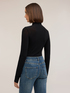 Turtleneck cashmere-blend t-shirt image number 1