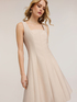 Flare dress in telini fabric image number 3