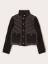 Two-tone puffer jacket image number 4