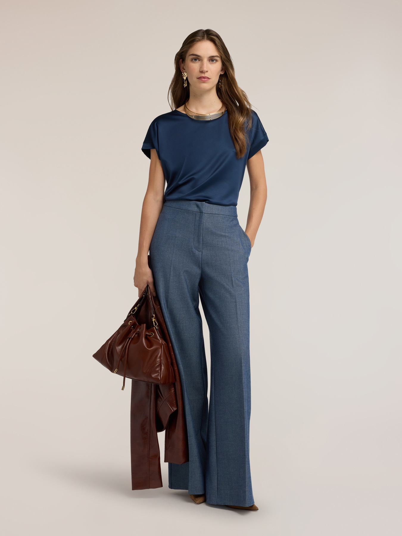Tricou din două materiale image number 2