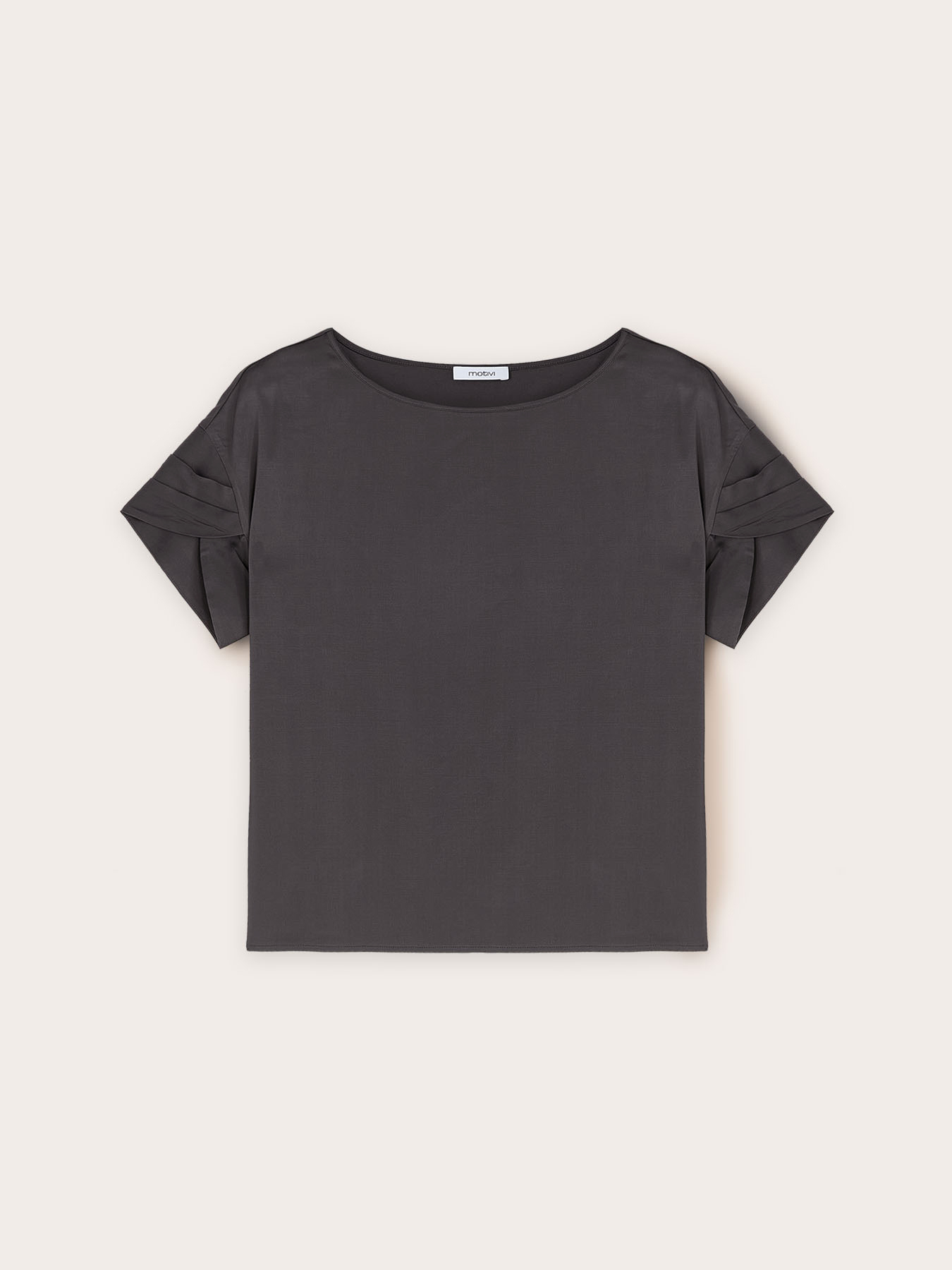 Blouse with petal sleeves image number 5