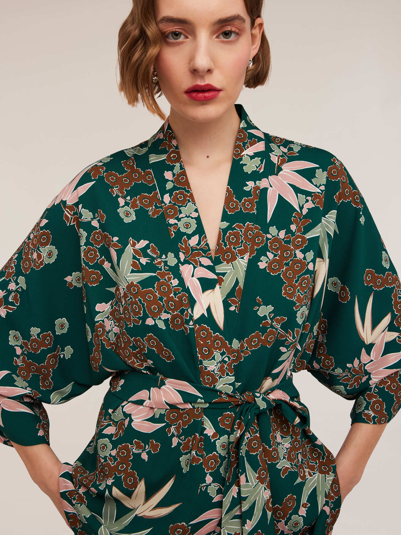 Dec&ograve; patterned kimono image number 4