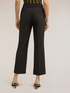Pantalon cropped en cady cr&ecirc;pe image number 1