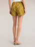 Shorts con stampa in twill misto lyocell image number 1