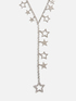 Collar largo con colgantes con forma de estrella image number 0