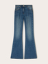 Elle high waist flare jeans image number 4
