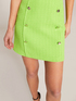 Short tweed skirt image number 2