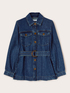 Jeans-Safarijacke aus Lyocell-Mischung image number 4