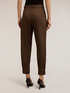 Pantaloni con polsino misto lyocell image number 1