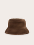 Fuzzy effect bucket hat image number 1