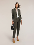 Single-breasted blazer in milano stitch image number 2