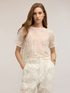 Blouse en dentelle avec broderies image number 0