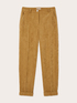 Corduroy trousers with turn-up cuffs image number 4