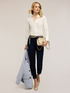 Mixed cotton poplin shirt image number 2