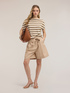Lurex striped T-shirt image number 2