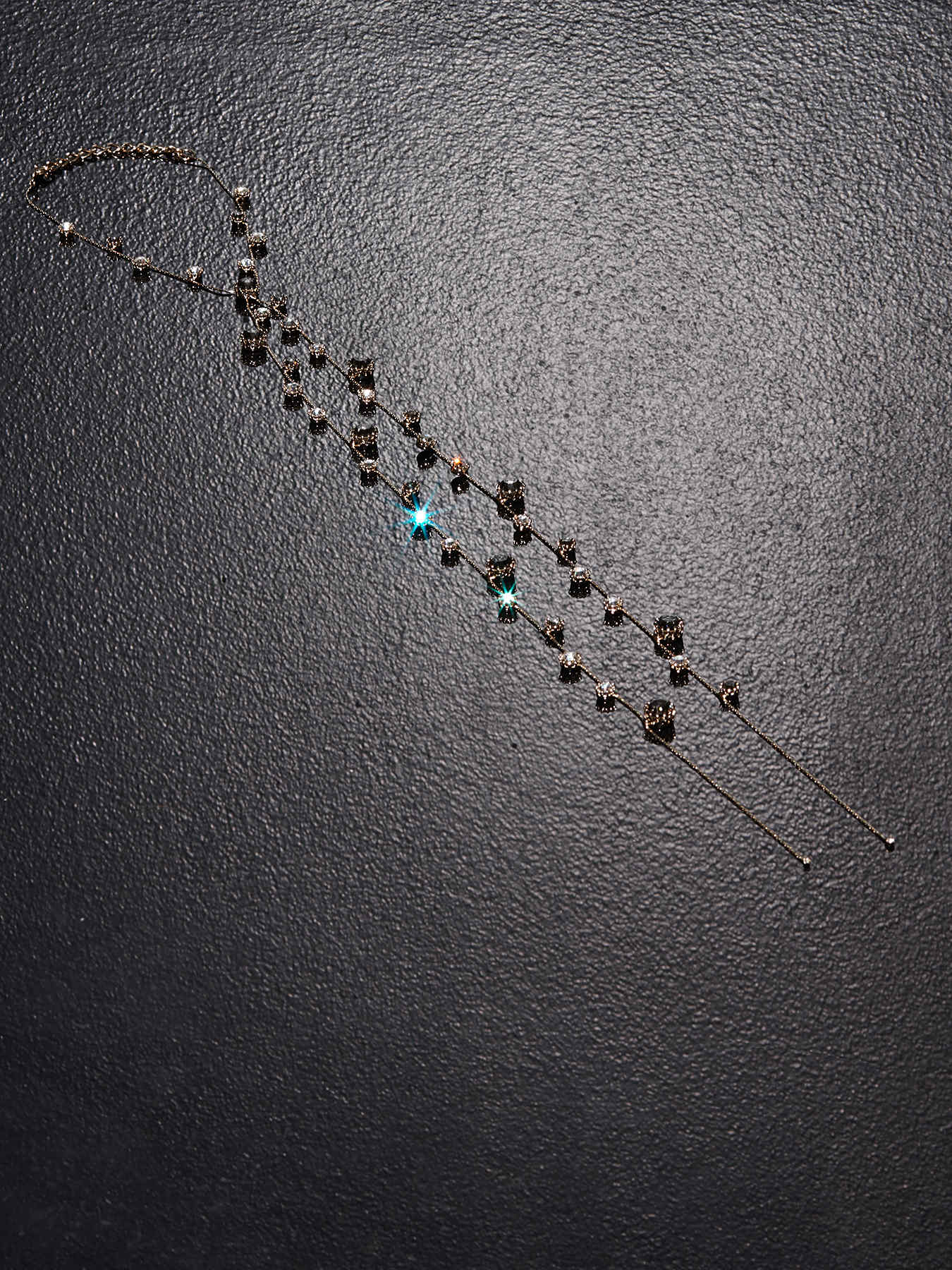 Halskette Choker mit Steinen image number 0