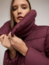 Heavy down jacket with high collar image number 2