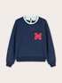 Sweatshirt with embroidered pocket image number 4