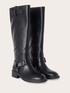 Bottes biker avec boucles image number 2