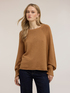 Rundhals-Pullover aus Viskose-Mischgewebe image number 0