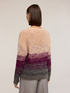 Gradient sweater in mohair blend image number 1