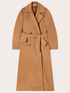 Long double-breasted coat image number 4