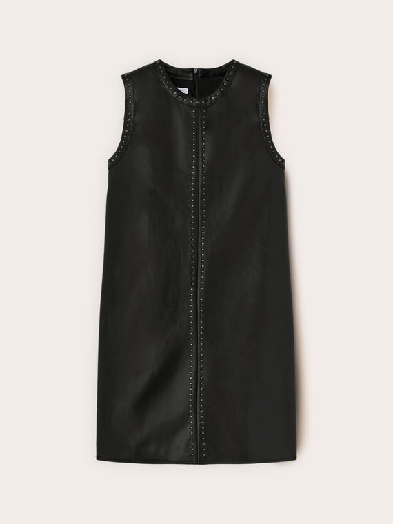 Sheath dress with decorative studs
