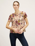 Embroidered tulle t-shirt image number 0