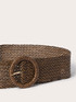 Braided belt with buckle image number 2