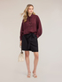 Oversized muslin shirt with ties image number 2