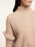 Angora blend turtleneck sweater image number 2