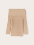 Off-shoulder ribbed viscose sweater image number 4