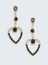 Earrings with jumbo heart image number 1