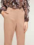 Flare trousers with split image number 2