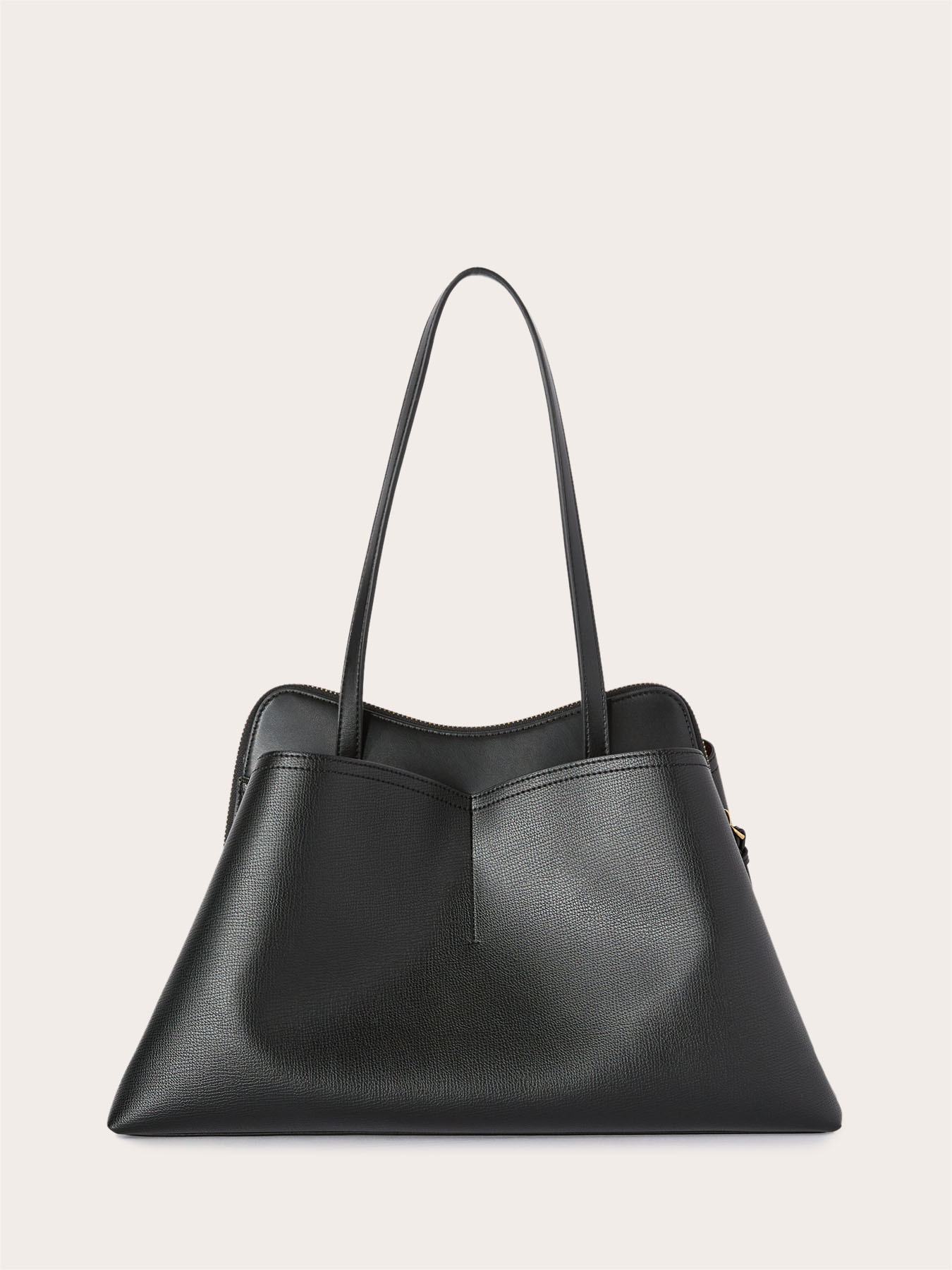 Bolso tote de tejido recubierto image number 2