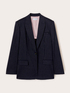Blazer monopetto gessata image number 4