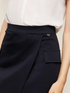 Short wraparound skirt image number 2