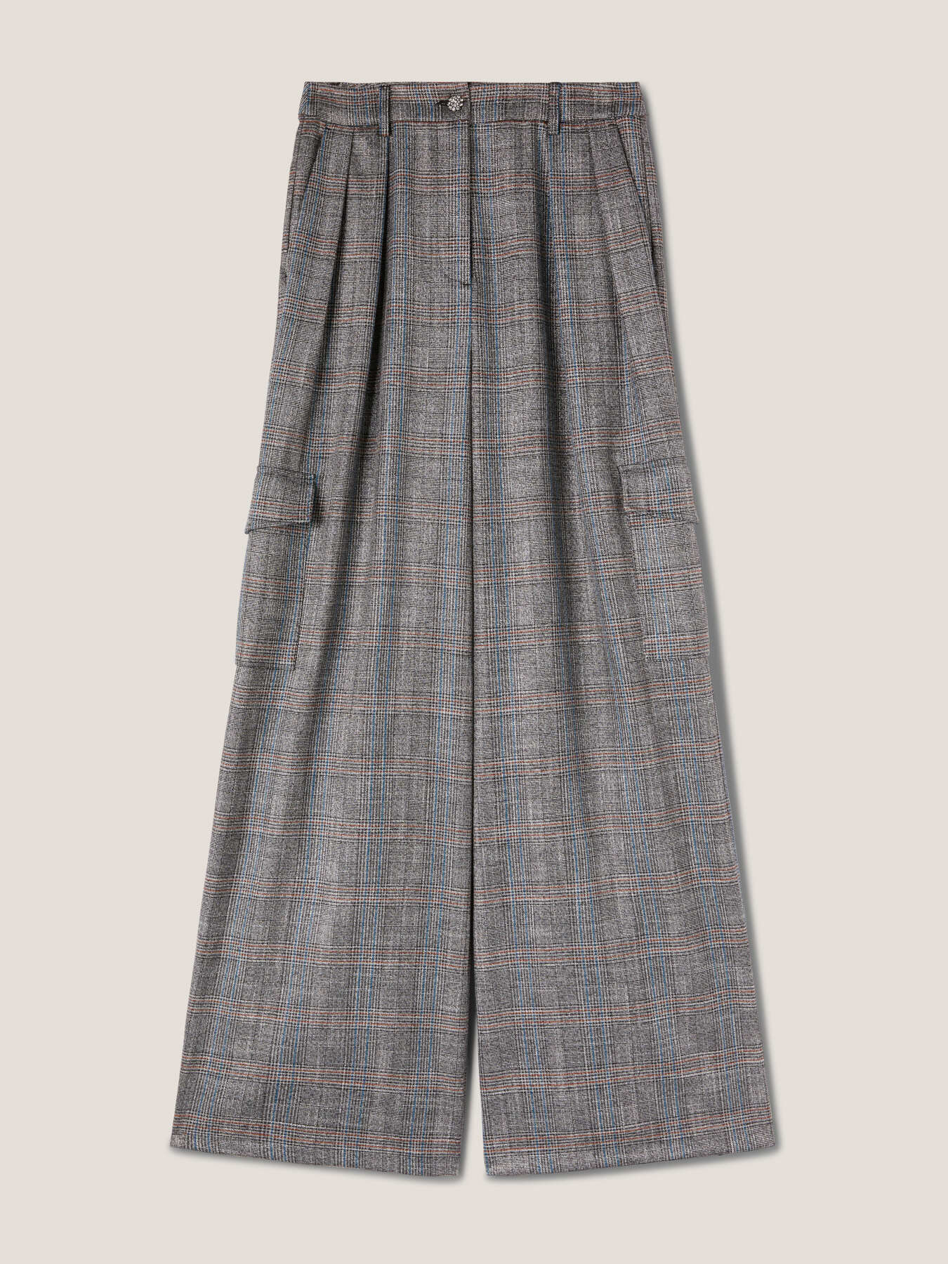 Sandro Ferrone pantaloni palazzo Paisley in fantasia multicolor main image 0