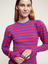 Ribbed sweater with puff sleeves image number 2