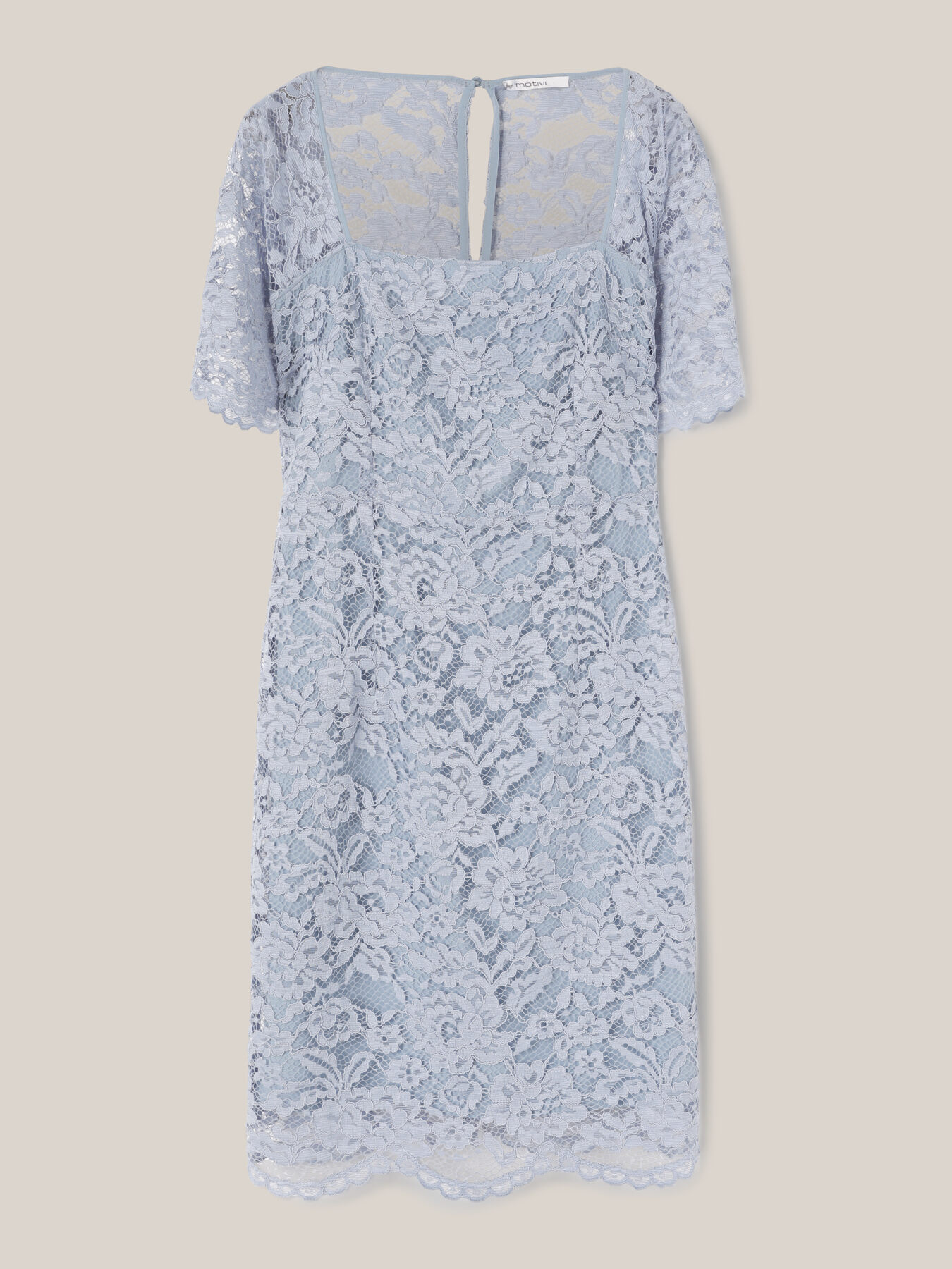 Vestito a tubino in pizzo image number 0