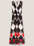 Langes Kleid mit Ethno-Muster image number 4