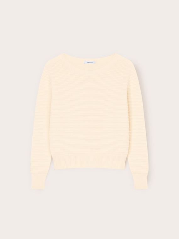 Ribbed knit in viscose blend