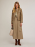 Veste sans col en tissu enduit image number 3