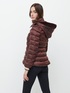 Trapeze down jacket with hood image number 1