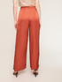 Satin palazzo trousers image number 1