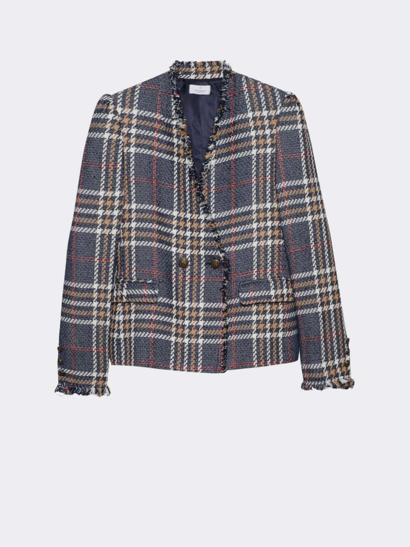 Giacca blazer fantasia check image number 3