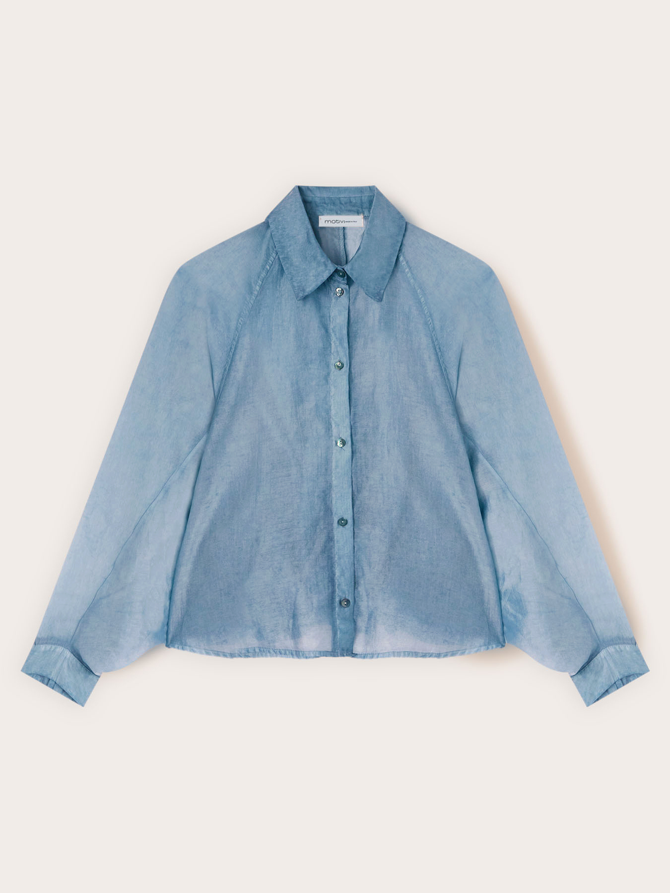 Camicia over misto lyocell image number 4