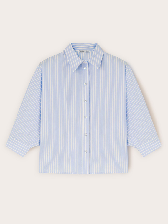 Camicia over a righe